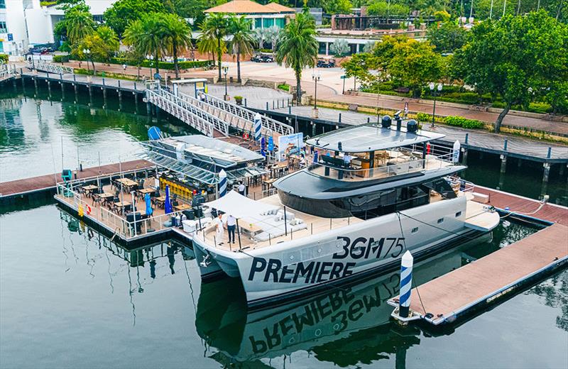 Bluegame BGM75 Asia-Pacific Premiere in Singapore - photo © Sanlorenzo Yachts