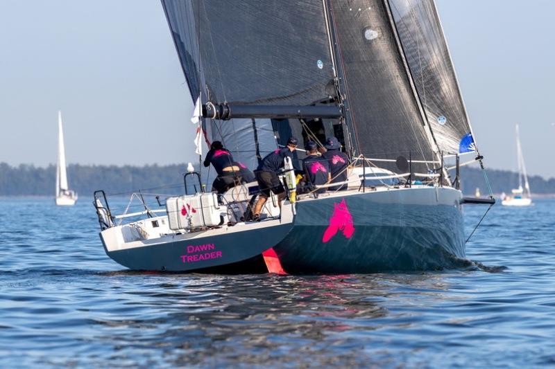 Ed Bell's British JPK 1180 Dawn Treader leads after time correction in IRC One - photo © Pepe Korteniemi