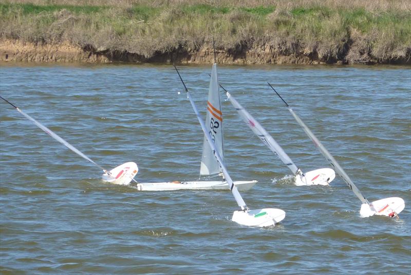 Medway RC Laser Club Winter Series week 10 - photo © Fiona Blair