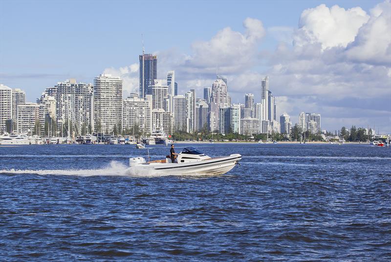 One of the many locations suited to life with a Lomac Granturismo 8.5 photo copyright John Curnow taken at  and featuring the RIB class