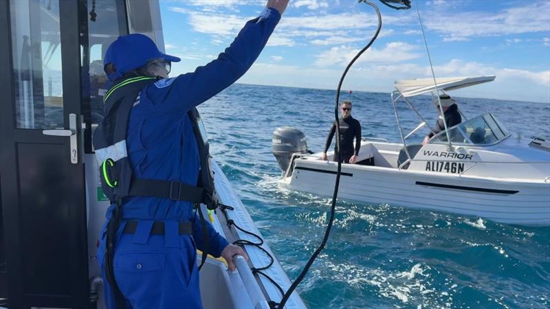 MRNSW Woolgoolga crew assists boaters stranded at North Solitary Island - photo © Marine Rescue NSW