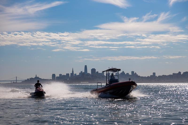 Taiga and Vita electric watercrafts in the San Francisco Bay - photo © Taiga Motors