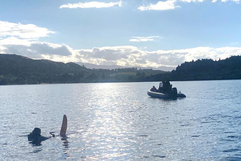 Classic 5m showing its ideal use towing skiers - photo © King Watercraft