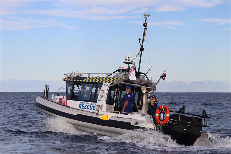 Marine Rescue NSW volunteers on board Brunswick 30 respond to an offshore assist - photo © Marine Rescue NSW