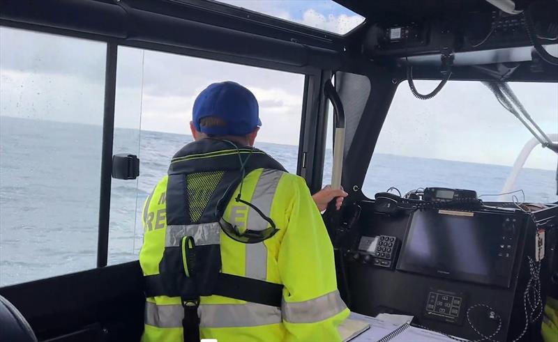 Searching from inside the cabin - Search and Rescue Exercise (SAREX) - photo © Marine Rescue NSW 
