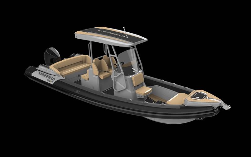 The interior of the Escape 750 - photo © Highfield Boats