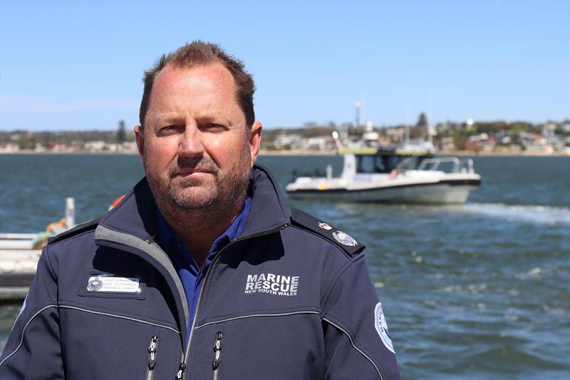 Marine Rescue NSW Acting Deputy Commissioner Dan Duemmer - photo © Marine Rescue NSW