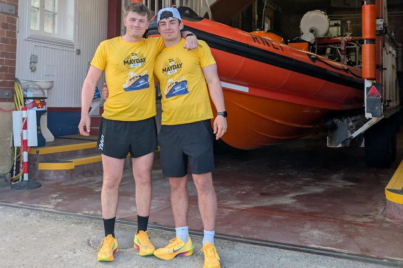 Euan and Andrew Gray were both rescued by the RNLI - photo © RNLI