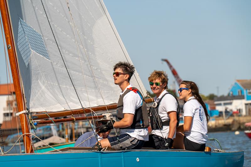 Corinthian Otters sail on a Royal Burnham One Design on Day 3 of Burnham Week 2025 - photo © Petru Balau Sports Photography / sports.hub47.com