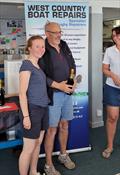 1st bronze won by Izzy Cramp and Stuart Jones - West Country Boat Repairs RS200 SW Ugly Tour 2023 © RS Class Association