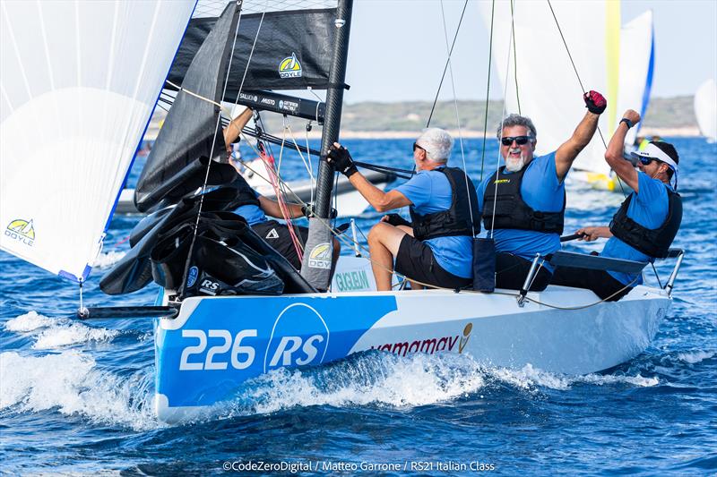RS21 World Championship 2023 in Sardinia photo copyright Code Zero Digital & Studios taken at Yacht Club Porto Rotondo and featuring the RS21 class