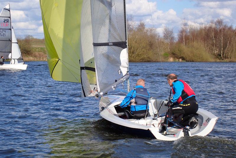 RS400 Trident UK Northern Tour at Leigh & Lowton photo copyright LLSC taken at Leigh & Lowton Sailing Club and featuring the RS400 class