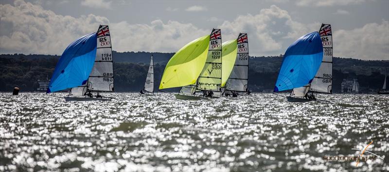 RS700 and RS800 Volvo Noble Marine Nationals at Stokes Bay day 2 photo copyright Alex & David Irwin / www.sportography.tv taken at Stokes Bay Sailing Club and featuring the RS800 class