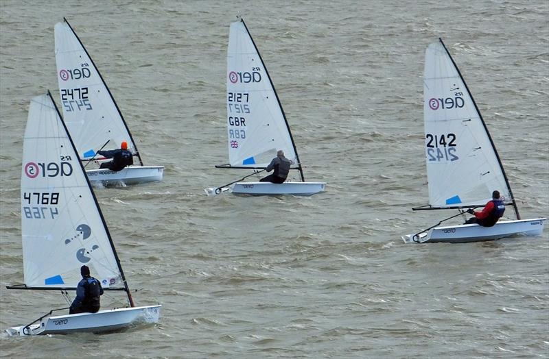 A Fleet That Grew by Itself - the RS Aeros at Gunfleet SC - photo © Richard O Walker