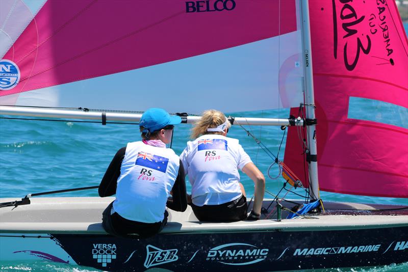 America's Cup Endeavour RS Feva Junior Regatta - photo © RS Sailing