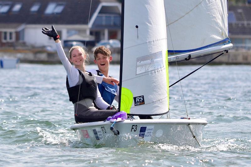 Gurnard Sailing Club Junior Championship photo copyright Jenny Preston taken at Gurnard Sailing Club and featuring the RS Feva class