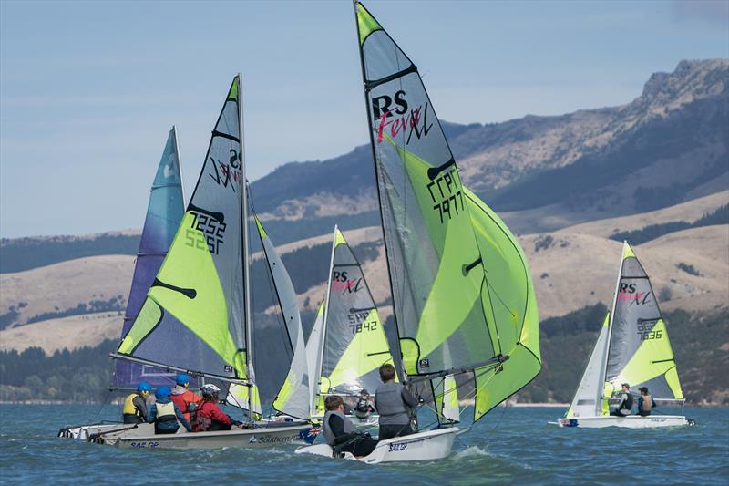 RS Fevas racing in the SailGP Inspire program - Lyttelton - March 23, 2024 - photo © Justin Mitchell