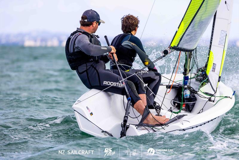 New Zealand RS Feva Nationals - Day 2 - April 14, 2024 -0 Maraetai Sailing Club photo copyright Suellen Hurling taken at  and featuring the RS Feva class