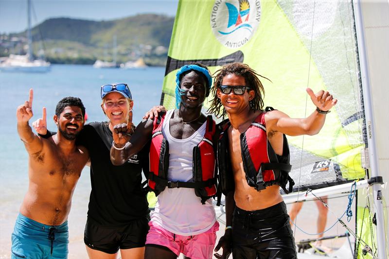 RS Feva at Antigua Sailing Week 2024 - photo © Paul Wyeth