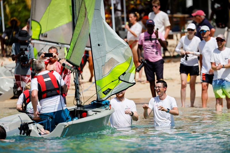 RS Feva at Antigua Sailing Week 2024 photo copyright Paul Wyeth taken at Antigua Yacht Club and featuring the RS Feva class