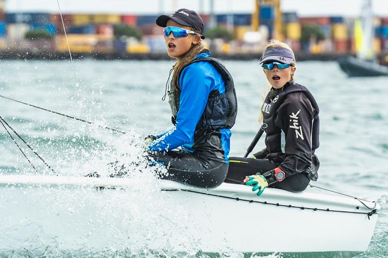 Day 4 - Final Day Races 9-11 - SailGP Inspire- RS Feva - Royal Akarana YC - Jan 19, 2025 - photo © Justin Mitchell www.justinmitchell.co.nz - Instagram: @jl_mitchell_