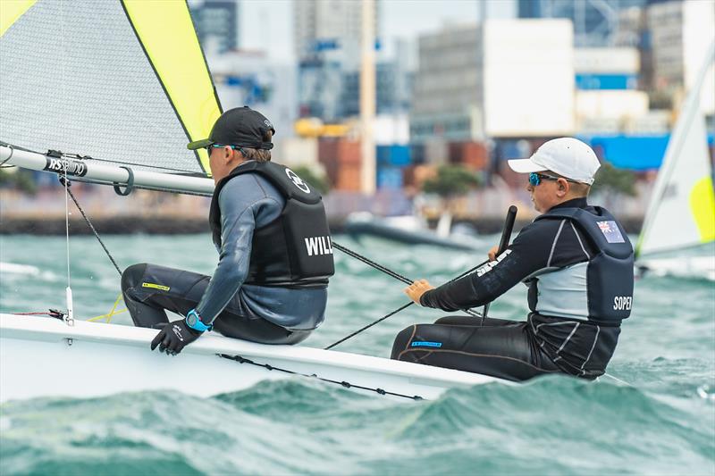 Day 4 - Final Day Races 9-11 - SailGP Inspire- RS Feva - Royal Akarana YC - Jan 19, 2025 - photo © Justin Mitchell www.justinmitchell.co.nz - Instagram: @jl_mitchell_