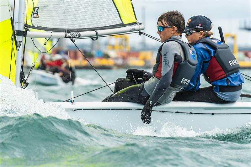 Day 4 - Final Day Races 9-11 - SailGP Inspire- RS Feva - Royal Akarana YC - Jan 19, 2025 - photo © Justin Mitchell www.justinmitchell.co.nz - Instagram: @jl_mitchell_