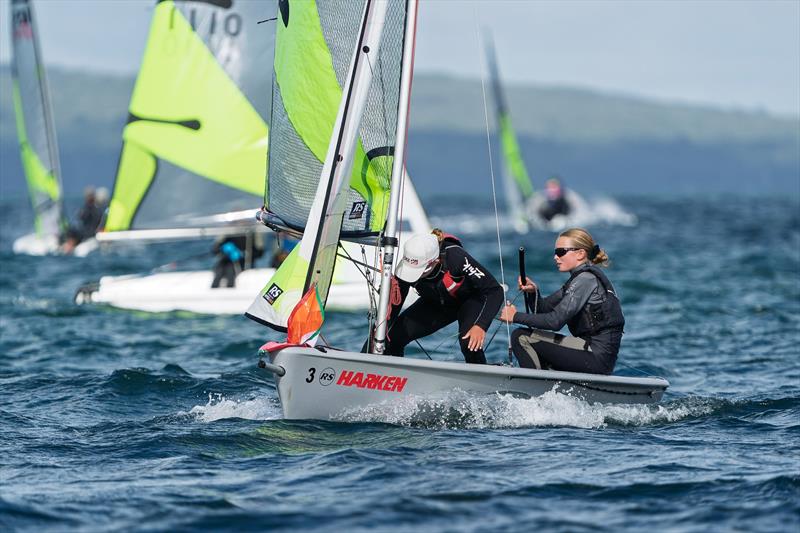 NZ Nationals - RS Feva - Murrays Bay - May 11-12, 2025 - photo © Justin Mitchell www.justinmitchell.co.nz - Instagram: @jl_mitchell_