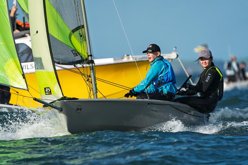 NZ Nationals - RS Feva - Murrays Bay - May 11-12, 2025 - photo © Justin Mitchell www.justinmitchell.co.nz - Instagram: @jl_mitchell_