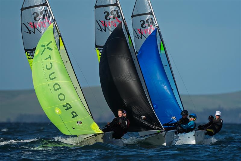 NZ Nationals - RS Feva - Murrays Bay - May 11-12, 2025 - photo © Justin Mitchell www.justinmitchell.co.nz - Instagram: @jl_mitchell_
