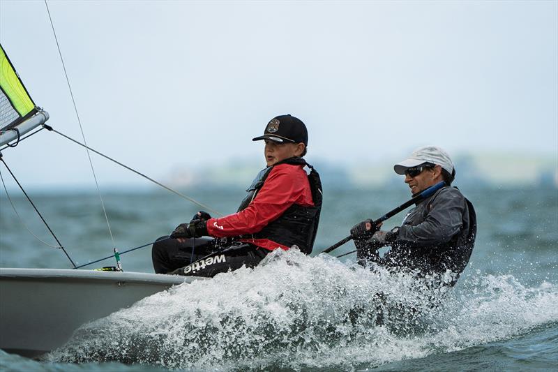 NZ Nationals - RS Feva - Murrays Bay - May 11-12, 2025 - photo © Justin Mitchell www.justinmitchell.co.nz - Instagram: @jl_mitchell_