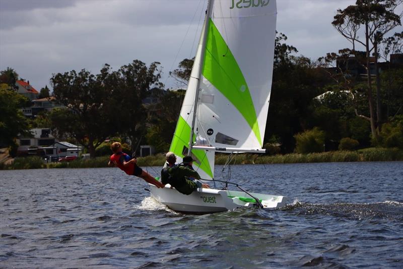 the RS Quest will also introduce sailors to trapeze sailing - and what is more fun than that?  - photo © NZ Sailcraft