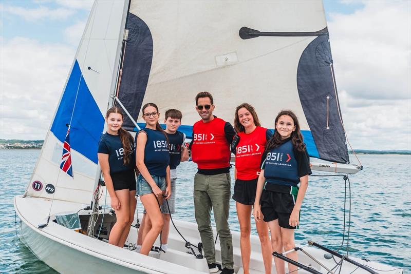 Sir Ben Ainslie Inspires the Next Generation aboard RS Ventures at STEM Crew Live - photo © Jackson Green / Emirates Great Britain