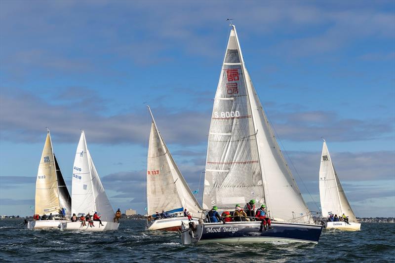 Fiona McManus and crew have come from Darwin to sail Mood Indigo - Australian Women's Keelboat Regatta - photo © Andrea Francolini / AWKR