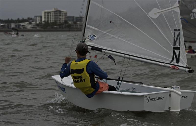 Winner 1up Nationals Miles Greenwood photo copyright R & A Sutton taken at Townsville Sailing Club and featuring the Sabot class