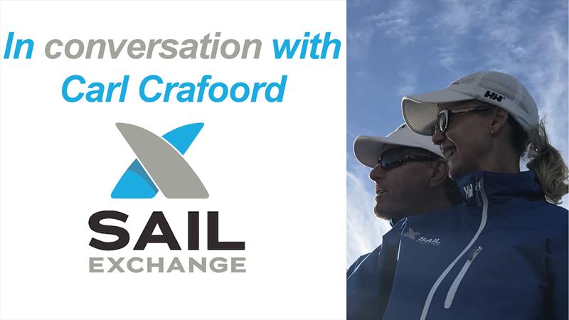 In conversation with Carl Crafoord - photo © Sail Exchange