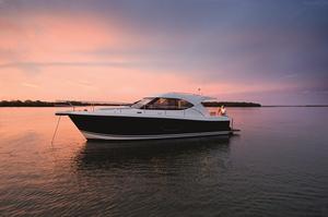 The 3600 Sport Yacht from Riviera is just as confident offshore as she is at anchor. - photo © Riviera . http://www.riviera.com.au