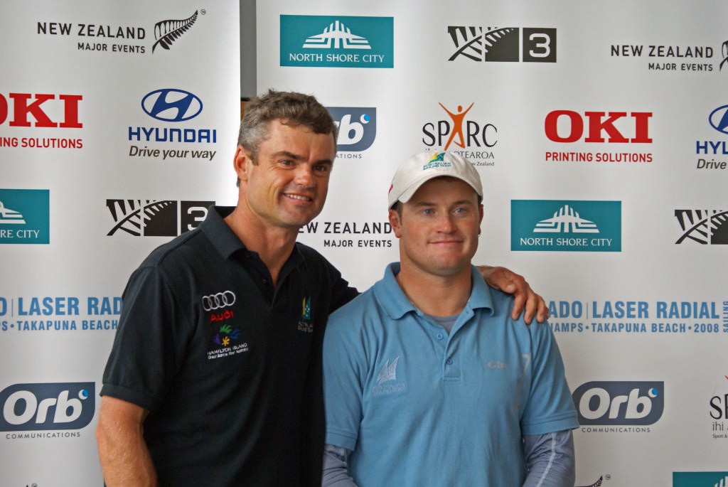 Darren Bundock and Glen Ashby the 2008 World Champions - photo © Richard Gladwell www.photosport.co.nz