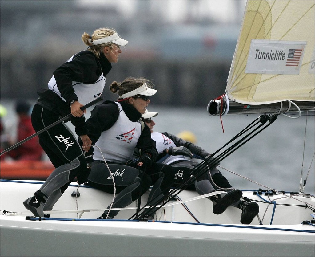 Anna Tunnicliffe - The Brand is Zhik! photo copyright Zhik http://www.zhik.com taken at  and featuring the  class