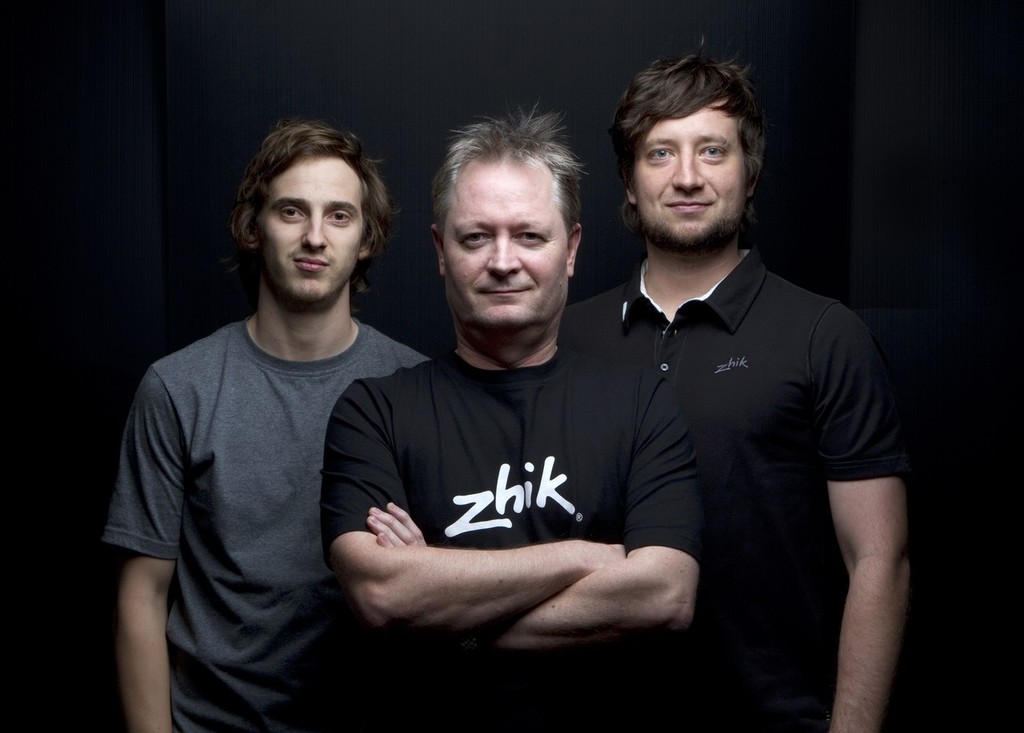  From left to right  Tom Hussey, Brian Conolly, Bart Milczarczyk photo copyright Zhik http://www.zhik.com taken at  and featuring the  class
