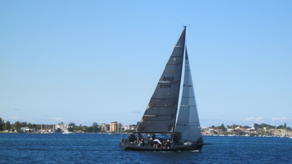 1st Overall ``Valkyrie`` - Nothshore Nationals at Lake Macquarie photo copyright Rod Mackay taken at  and featuring the  class