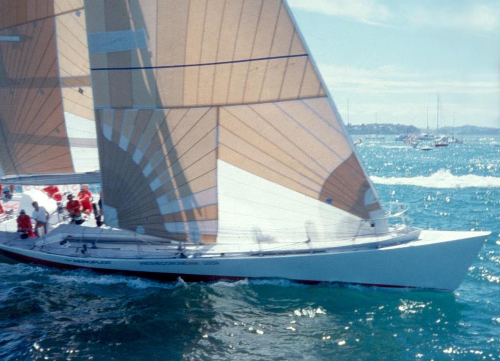 The unique low-slung look of Fazisi - a boat that turned heads. - Yandex-SpeedDream to debut during Cowes Week photo copyright Brian Hancock taken at  and featuring the  class