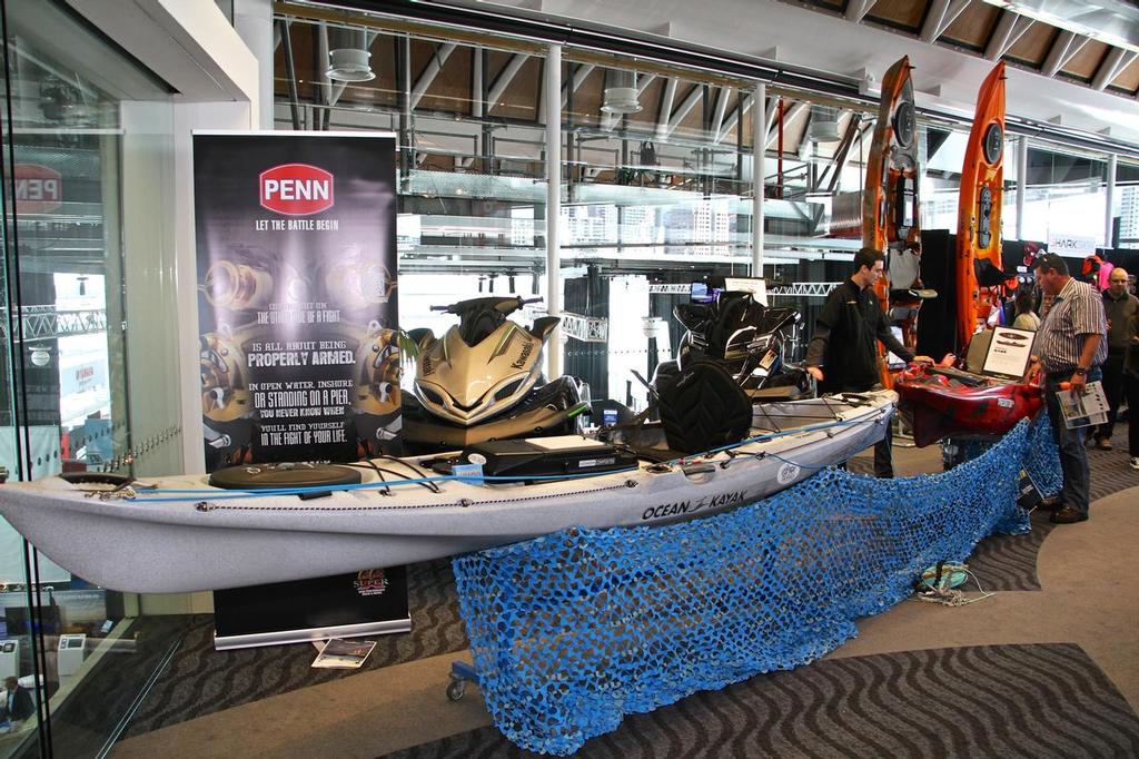 Fishing floor - Auckland On the Water Boat Show - 2015 photo copyright Richard Gladwell www.photosport.co.nz taken at  and featuring the  class