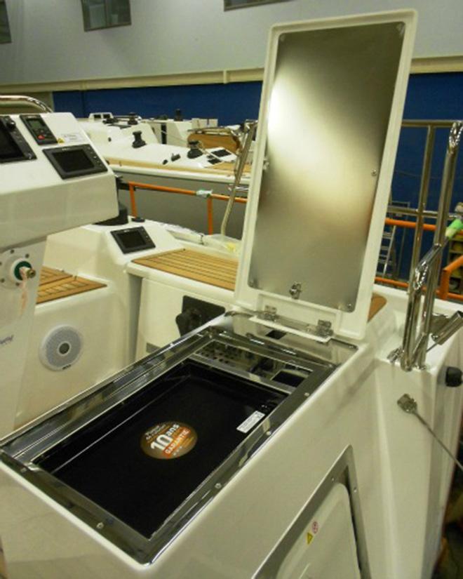 Hanse 455 - BBQ system © Windcraft Hanse