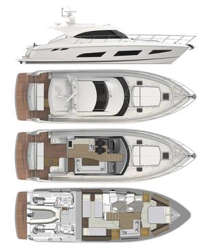 New 4800 Sport Yacht photo copyright Riviera Australia taken at  and featuring the  class