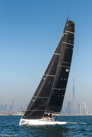 The Melges 40 is here photo copyright Melges 40 taken at  and featuring the  class