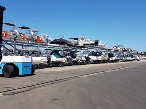 Boats are stored in their own allocated rack photo copyright Sydney Harbour Boat Storage http://sydneyharbourboatstorage.com.au/ taken at  and featuring the  class