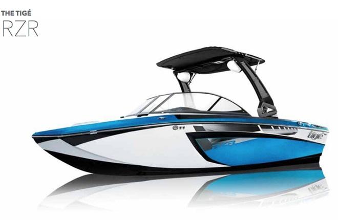 Tige RZR with Alpha E2 & TAPS 3 – Australian Premiere: The high-performance Tige RZR wake boat will be showcased for the first time in Australia with the new Alpha E2 Power Tower and also the new TAPS 3 surf wake system that enables enthusiasts to dial in a perfect ride each and every time &copy; Gold Coast Marine Expo www.gcmarineexpo.com.au
