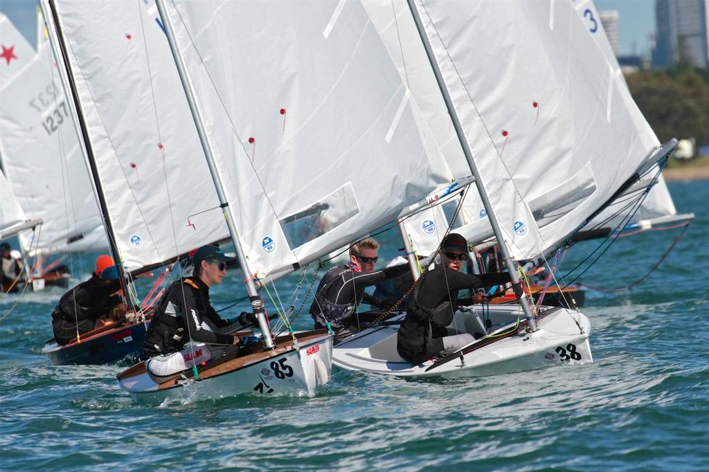 Starling National Championships - Final Day - Wakatere Boating Club. April 18, 2017 photo copyright Richard Gladwell www.photosport.co.nz taken at  and featuring the  class