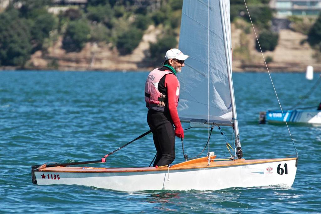 Phil McNeil - Starling National Championships - Final Day - Wakatere Boating Club. April 18, 2017 photo copyright Richard Gladwell www.photosport.co.nz taken at  and featuring the  class